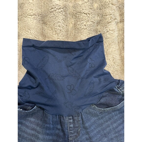 Jessica Simpson Maternity Skinny Jeans Womens Small Blue Dark Denim Comfortable - Picture 6 of 13